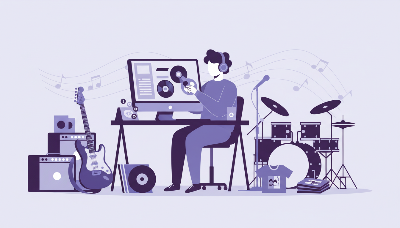 Etiketten drucken Musik: CD-Label & Produktaufkleber für Künstler