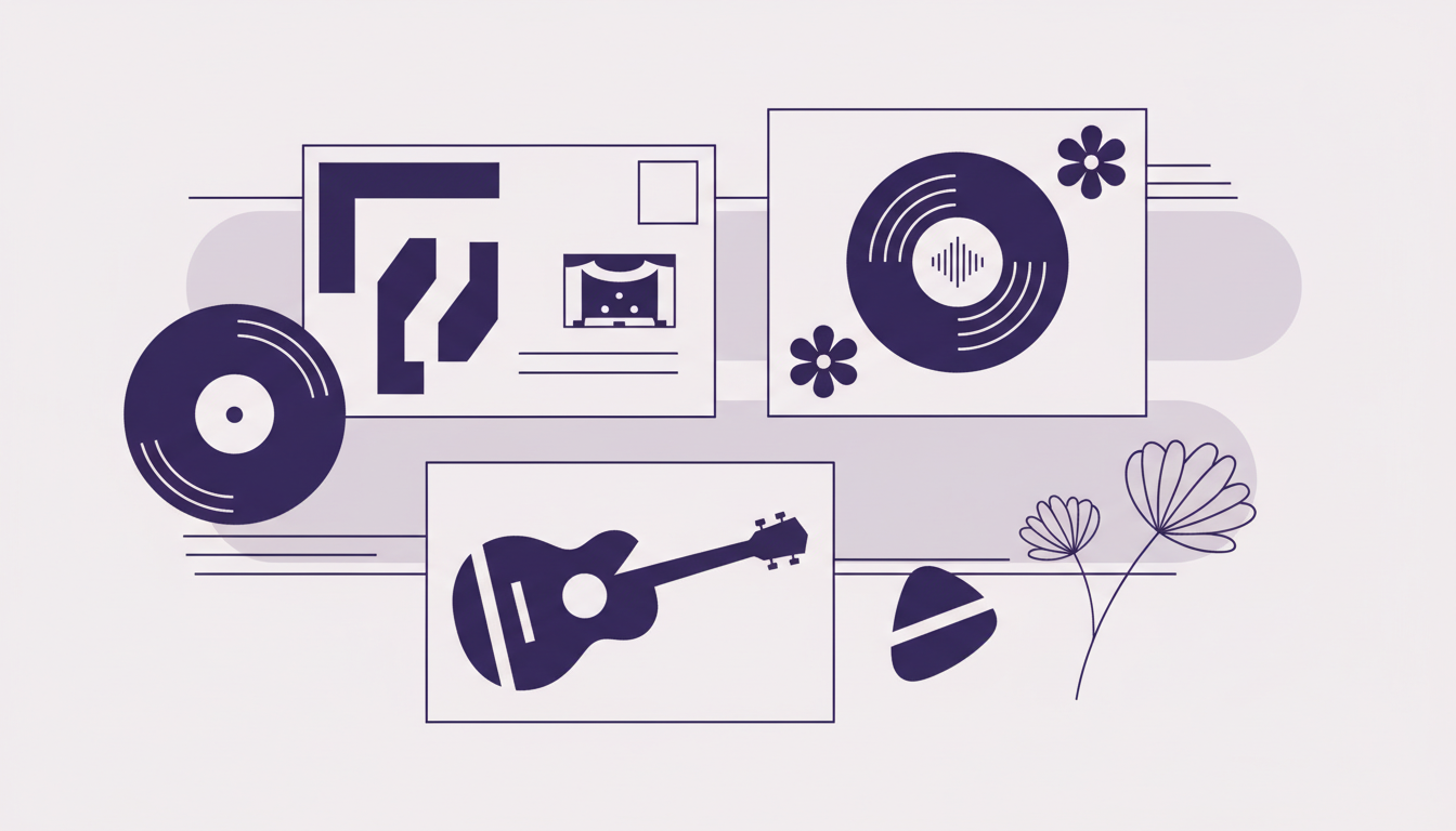 Postkarten drucken für Musiker: Künstlerpostkarten & Grußkarten die begeistern